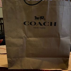 Coach gift bag